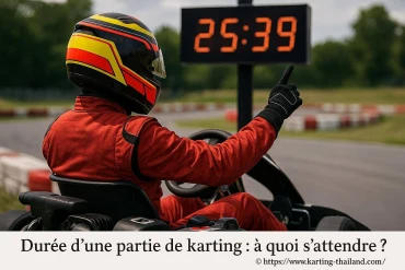 DurĂ©e dâune partie de karting : Ă quoi faut-il vraiment sâattendre ?