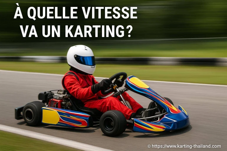 À quelle vitesse peut aller un karting ?