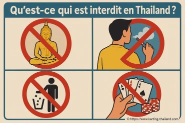 Qu'est-ce qui est interdit en Thaïlande ?