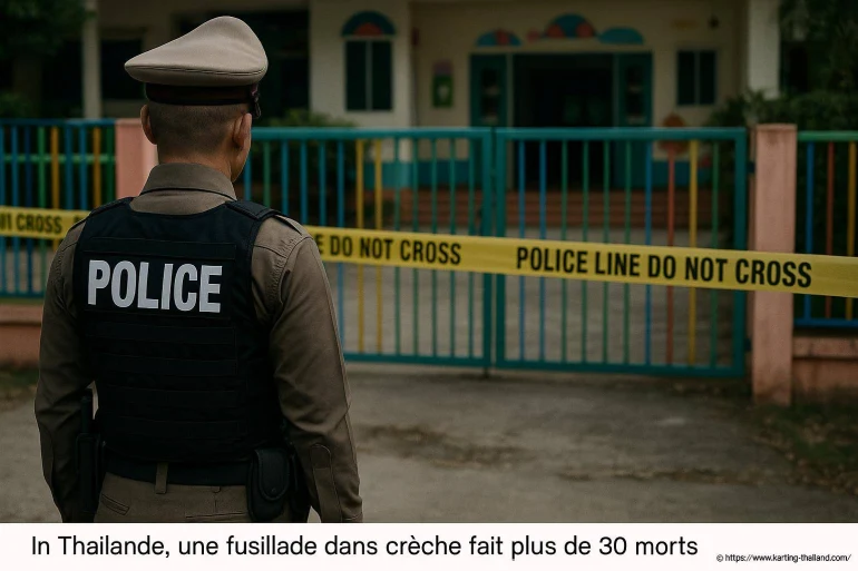 Fusillade meurtrière dans une crèche en thaïlande : plus de 30 morts
