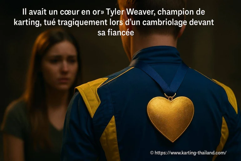 Tyler weaver, champion de karting tué lors d'un cambriolage en 2025
