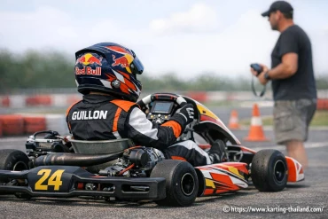 Aunis : louka guillon a rodé son nouveau karting avant les premiÚres compétitions 2026