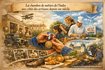 La chambre de mĂ©tiers de lâindre accompagne les artisans depuis 100 ans