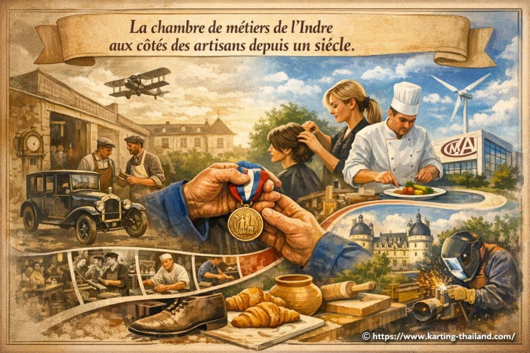 La chambre de métiers de l’indre accompagne les artisans depuis 100 ans