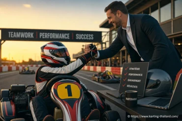 Karting et entreprise : créer du lien et développer les talents en normandie