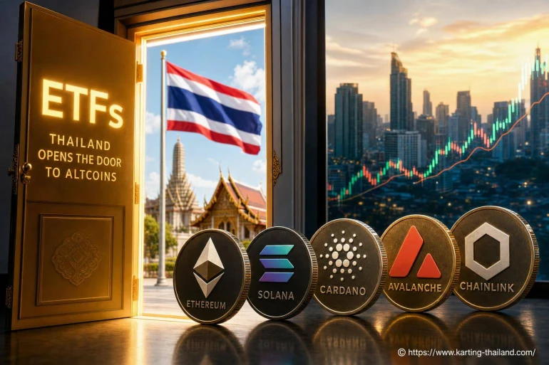 La thaïlande ouvre la porte aux altcoins via les etfs