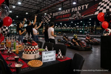 Organiser un anniversaire ou un événement privé sur un circuit de karting en Thaïlande