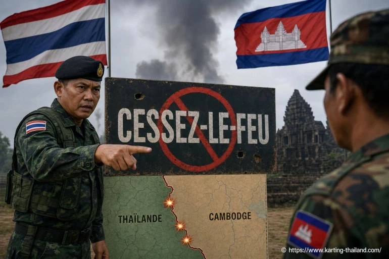 La Thaïlande accuse le Cambodge de violer le cessez-le-feu frontalier
