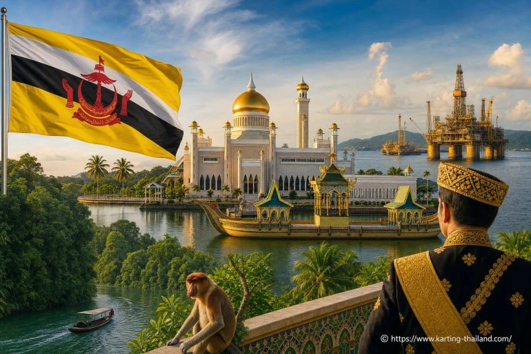 Brunei : sultanat tropical entre pétrole et nature
