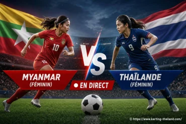 Résultat Myanmar (féminin) - Thaïlande (féminin) : 1-1 en amical