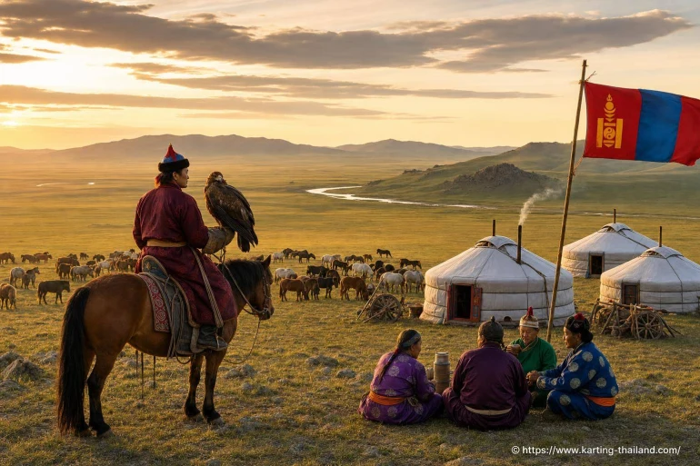 Mongolie : steppes infinies et traditions nomades