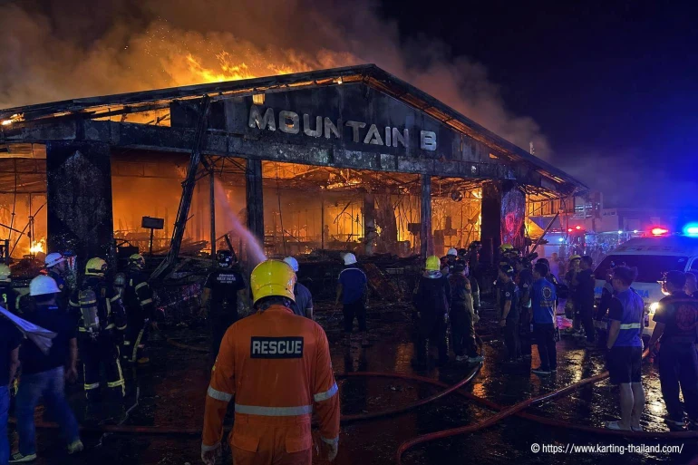 C'était le chaos : en Thaïlande, l'incendie d'un bar fait au moins 27 morts