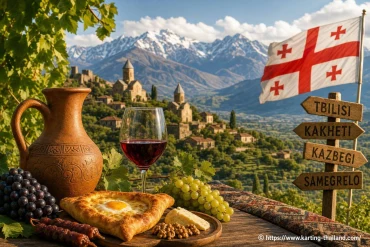 Géorgie : vin, hospitalité et paysages caucasiens à découvrir