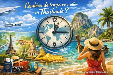 Combien de temps faut-il pour aller en Thaïlande ?