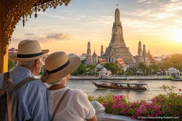 La thaïlande pour les aînés du club au fil des ans de coursan