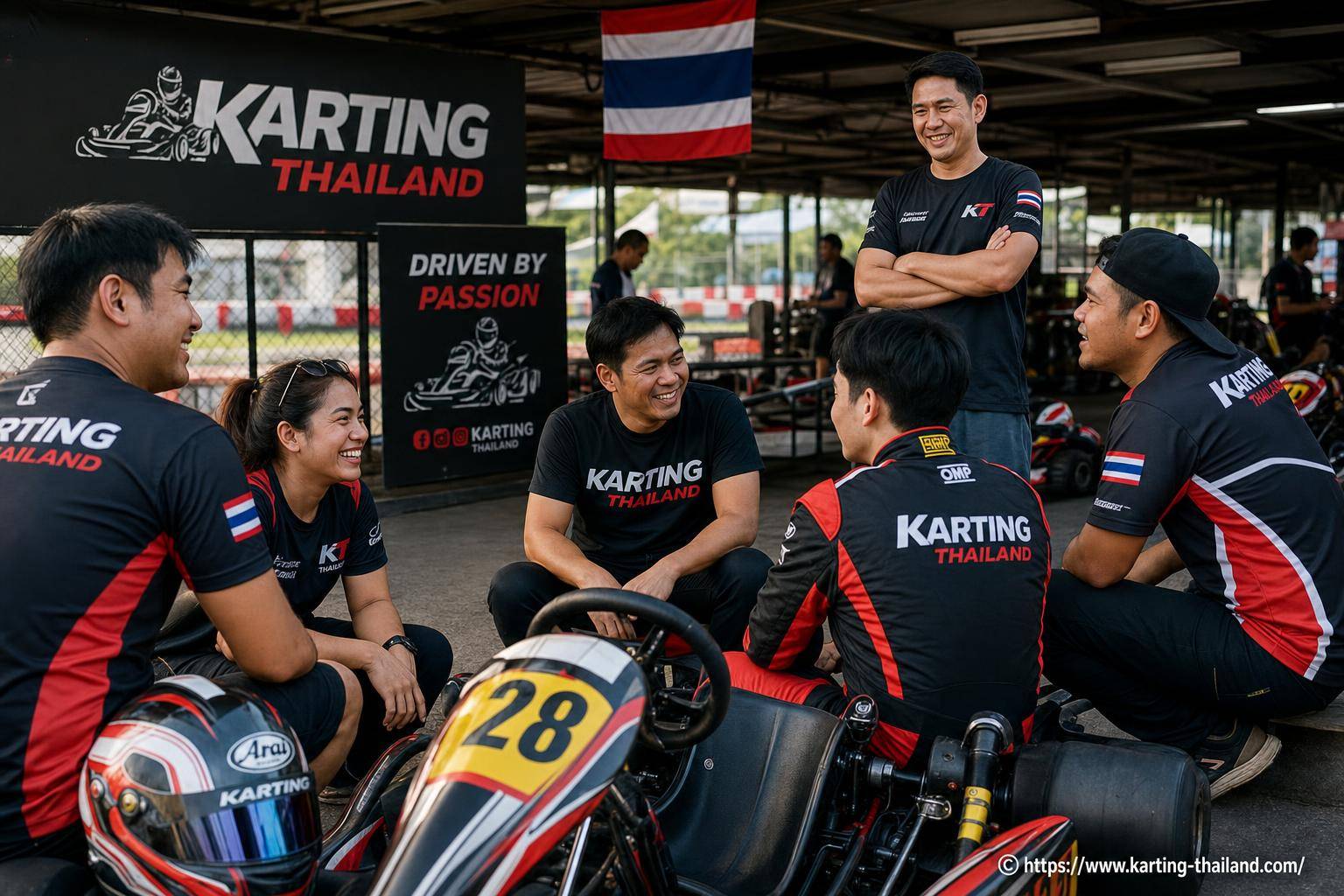 Rencontre avec des passionnés : découvrez les clubs et communautés de karting en Thaïlande